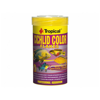 TROPICAL-Cichlid colour flake 250ml - Kliknutím na obrázok zatvorte -