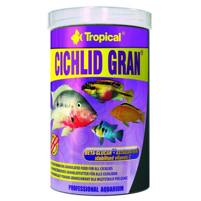 TROPICAL-Cichlid gran 1000ml/550g - Kliknutím na obrázok zatvorte -