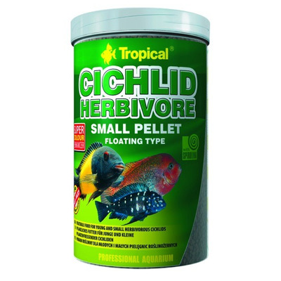 TROPICAL-Cichl.Herbivore S Pellet 1000ml - Kliknutím na obrázok zatvorte -