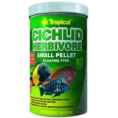 TROPICAL-Cichl.Herbivore S Pellet 1000ml - Kliknutím na obrázok zatvorte -