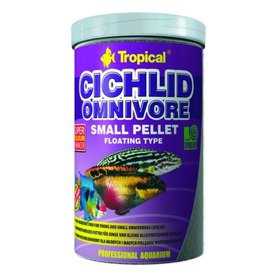 TROPICAL-Cichl.Omnivore S Pellet 1000ml - Kliknutím na obrázok zatvorte -