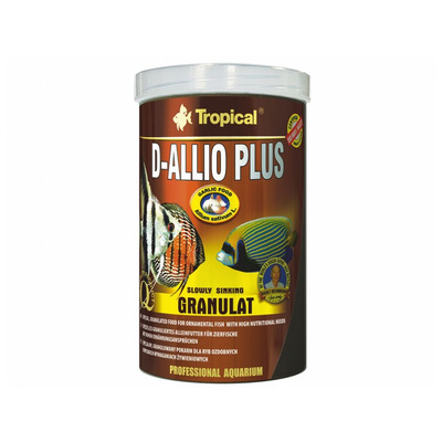 TROPICAL-D-ALLIO Plus Granulát 1000ml/600g - Kliknutím na obrázok zatvorte -