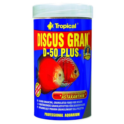 TROPICAL-Discus gran D-50 Plus 250ml/110g - Kliknutím na obrázok zatvorte -