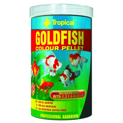 TROPICAL-GoldfishColour Pellet 100ml/30g