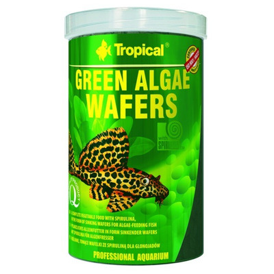 TROPICAL-Green Algae Wafers 1000ml/450g - Kliknutím na obrázok zatvorte -