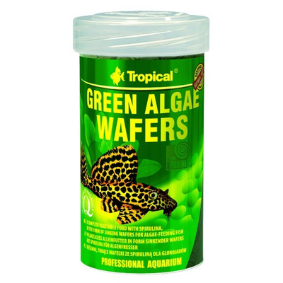 TROPICAL-Green Algae Wafers 100ml/45g - Kliknutím na obrázok zatvorte -