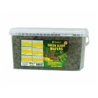 TROPICAL-Green Algae Wafers 5 L/2,25kg - Kliknutím na obrázok zatvorte -