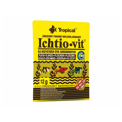 TROPICAL-Ichtio-vit 12g sáčok mnohozložkové - Kliknutím na obrázok zatvorte -