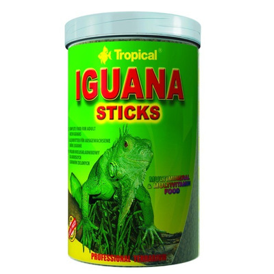 TROPICAL-Iguana Sticks 1000ml-260g - Kliknutím na obrázok zatvorte -