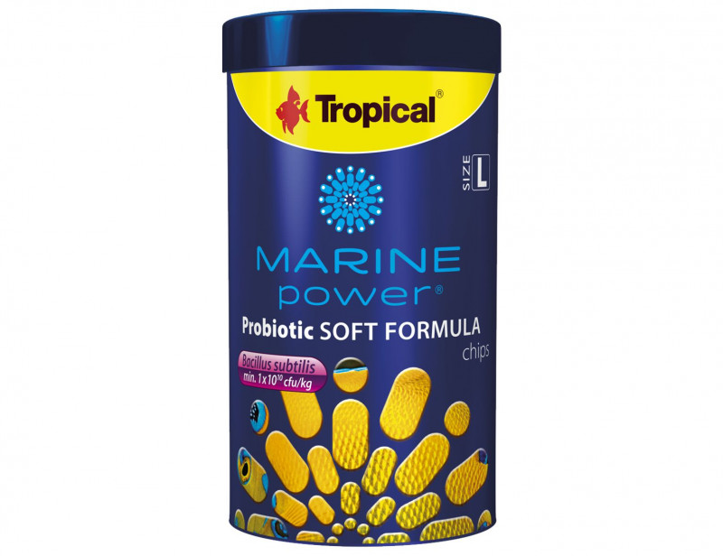 TROPICAL- Marine Power Probiotic Soft Formula Size L 100ml/52g - Kliknutím na obrázok zatvorte -