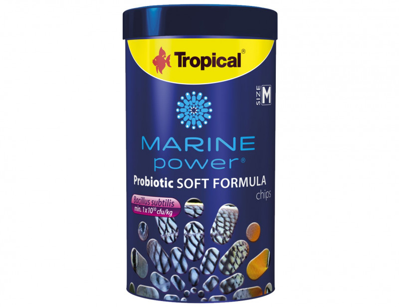 TROPICAL- Marine Power Probiotic Soft Formula Size M 250ml/130g - Kliknutím na obrázok zatvorte -