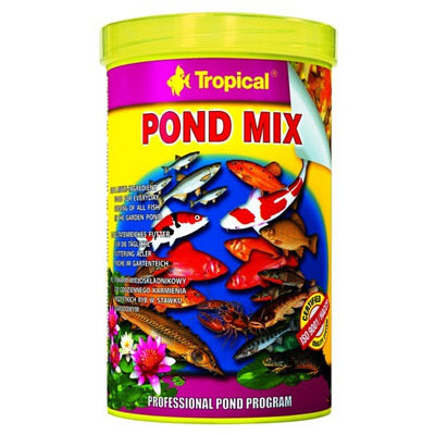 TROPICAL-POND MIX-krmivo-jazierkové ryby 1000ml - Kliknutím na obrázok zatvorte -