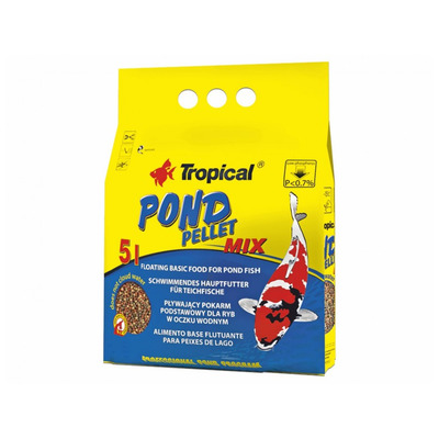 TROPICAL-Pond Pellet Mix S 5L/650g - Kliknutím na obrázok zatvorte -