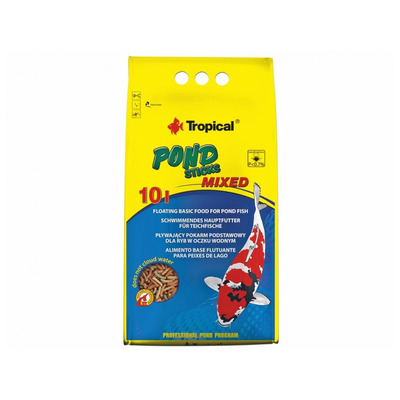 TROPICAL-Pond Sticks Mixed 10L - Kliknutím na obrázok zatvorte -