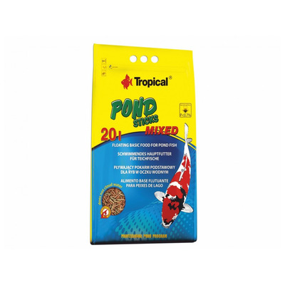 TROPICAL-Pond Sticks Mixed 20L - Kliknutím na obrázok zatvorte -