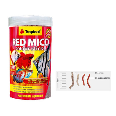 TROPICAL-Red MicoColour Sticks 250ml/80g