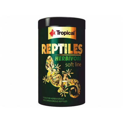 TROPICAL-Reptiles Soft Herbivore 1000ml/260g - Kliknutím na obrázok zatvorte -