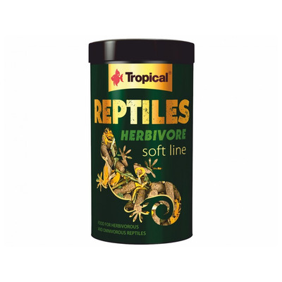 TROPICAL-Reptiles Soft Herbivore 250ml/65g - Kliknutím na obrázok zatvorte -