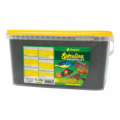 TROPICAL-Spirulina Granulat 5L/2,2kg - Kliknutím na obrázok zatvorte -