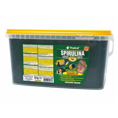 TROPICAL-Super Spirulina Forte Gran. 36% 5L/3kg - Kliknutím na obrázok zatvorte -