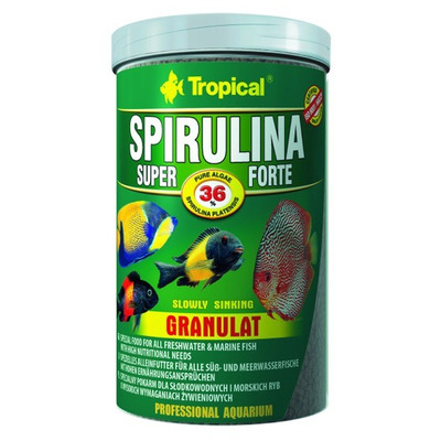 TROPICAL-SuperSpirulinaForte gran.36% 250ml