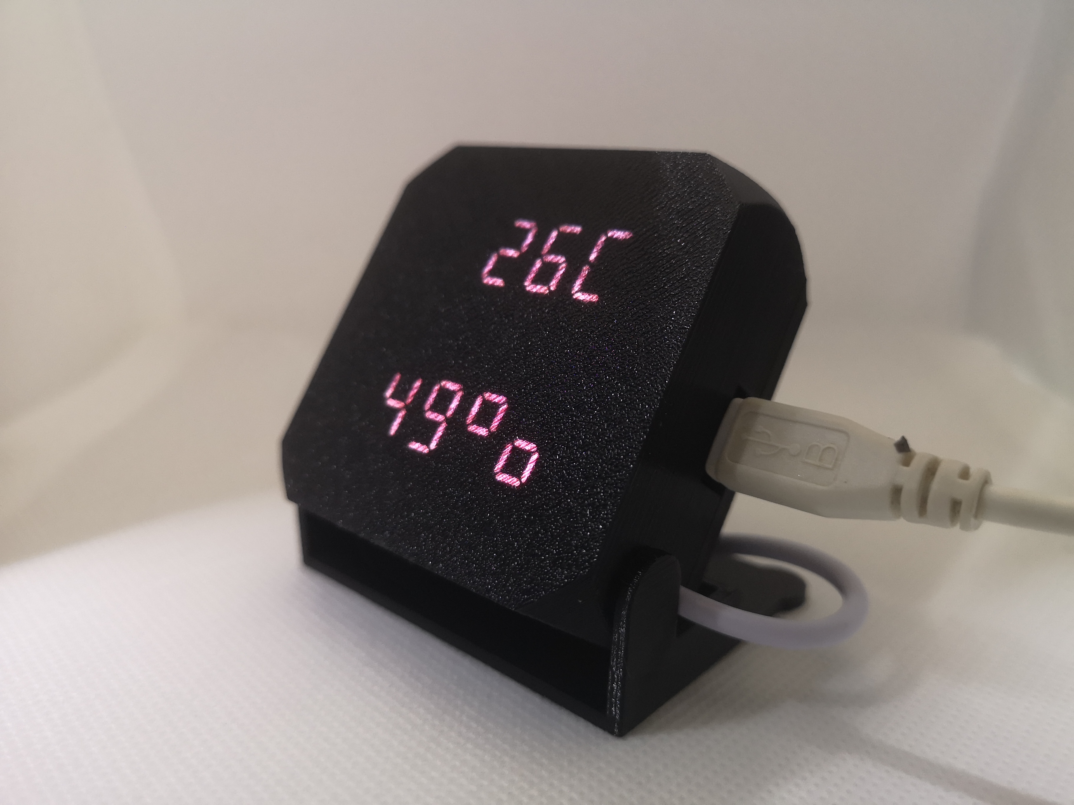 Discus Wifi teplomer - vlhkomer s LCD v2