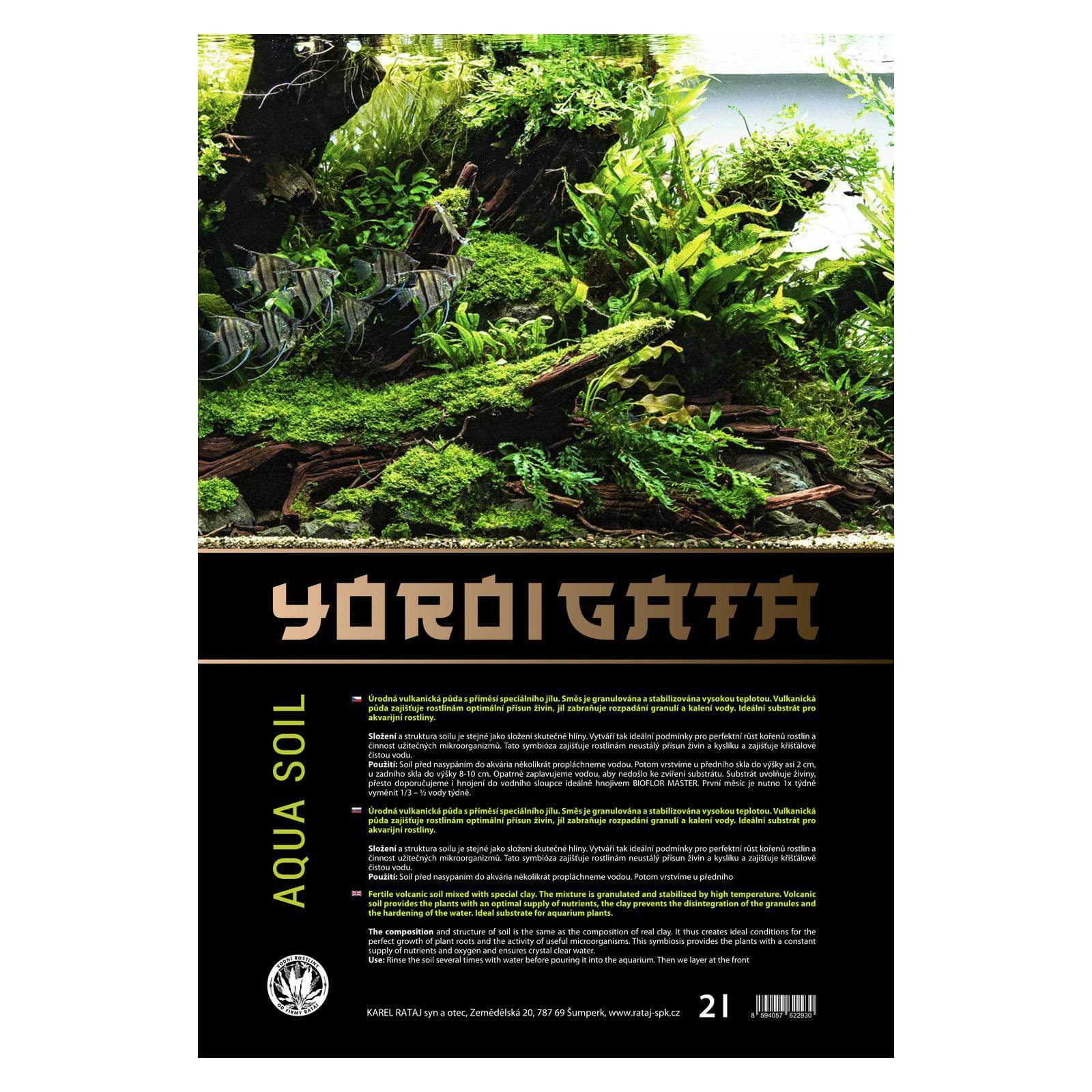 YOROIGATA aquatic soil 2l - Kliknutím na obrázok zatvorte -